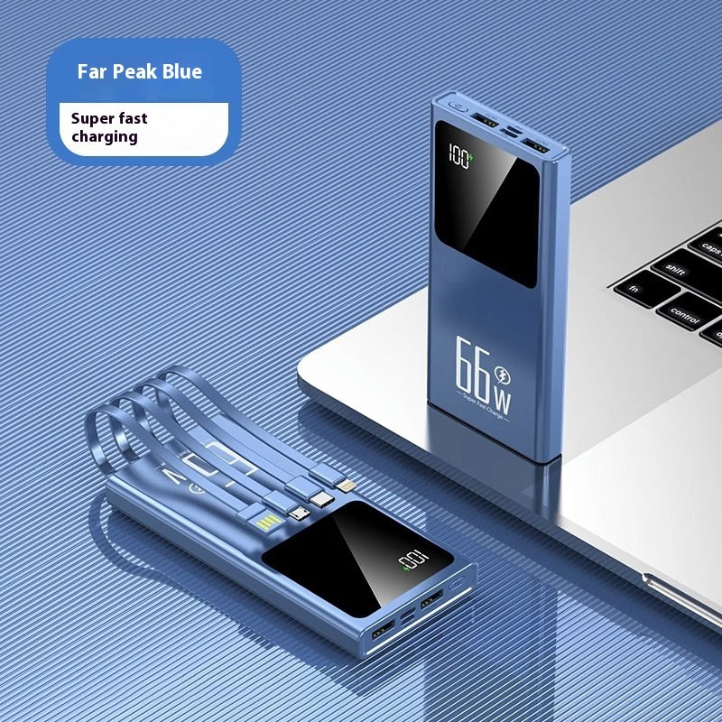 Mini batterie externe portable ultra fine très grande capacité
