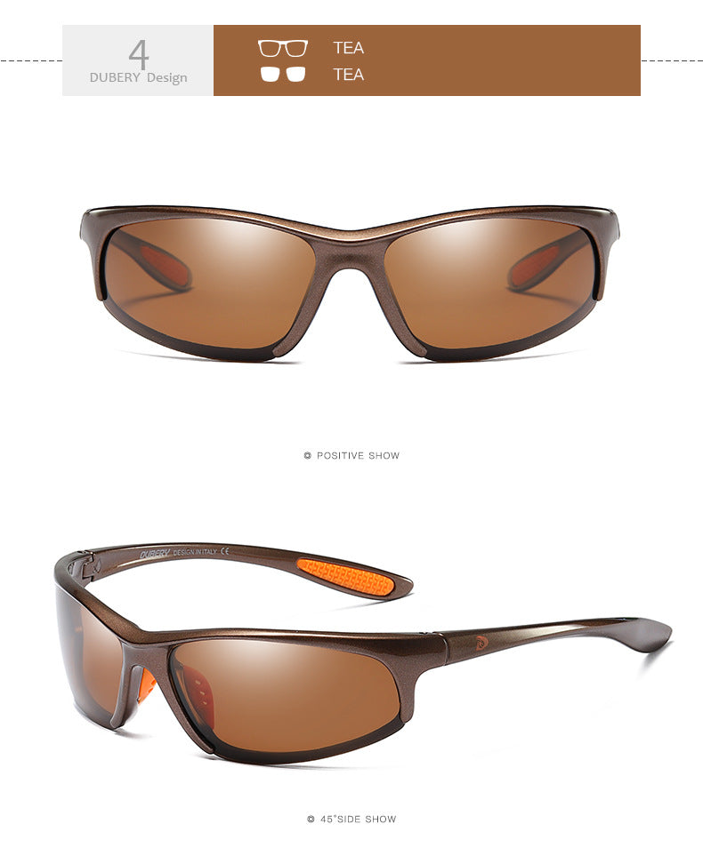 Lunettes de soleil polarisées pour cyclisme sportif D185