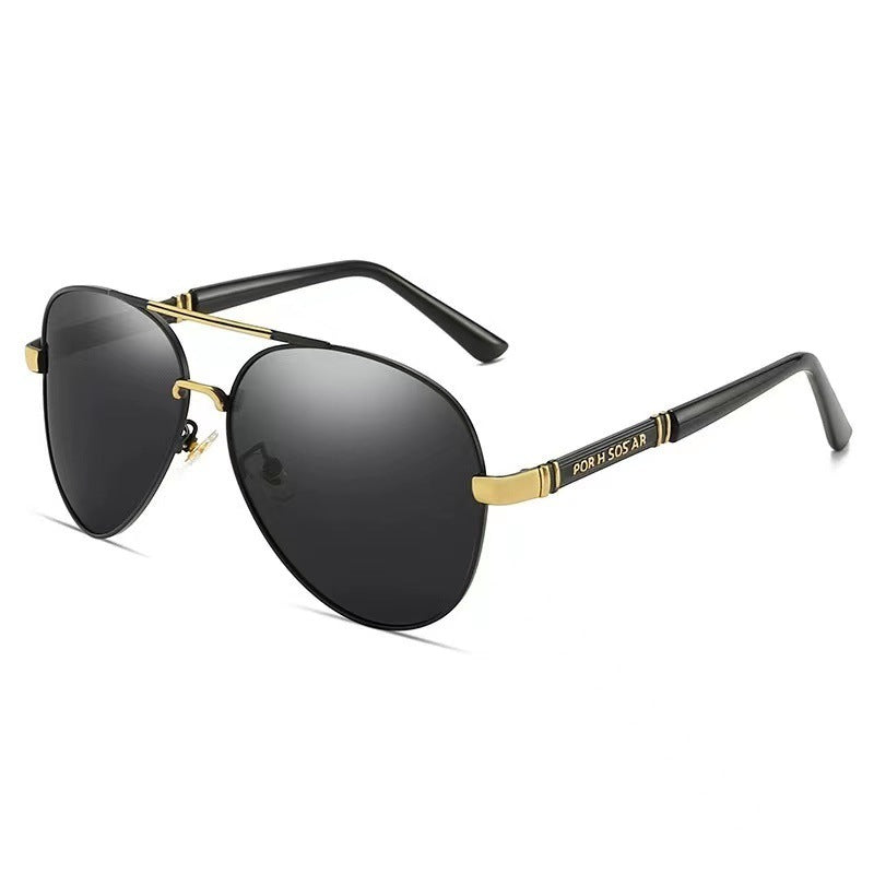New Polarized Sunglasses Men's Metal