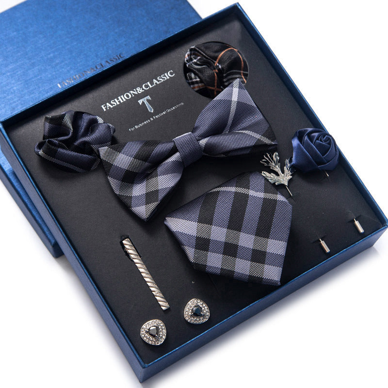 Ensemble cravate et costume formel 8 pièces pour homme