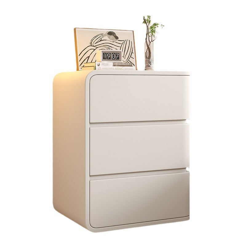 Household Bedroom Bedside Storage Cabinet Density Plate