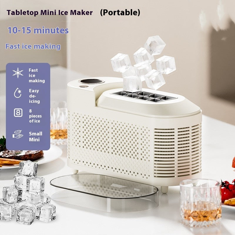 Desktop Small Ice Maker Mini Convenient Home