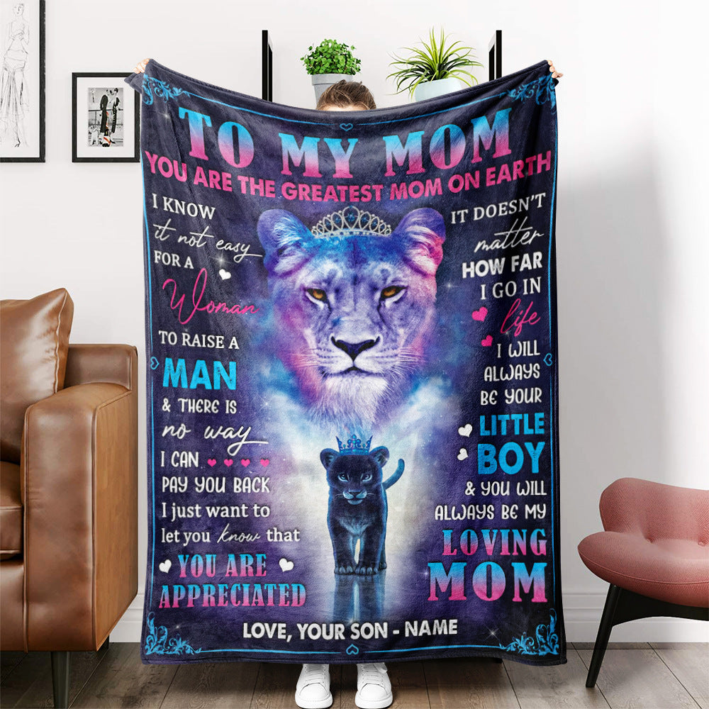 Envelope Blanket Sofa Blanket Airable Cover Message Letter Wholesale Flannel Thick Envelope Blanket
