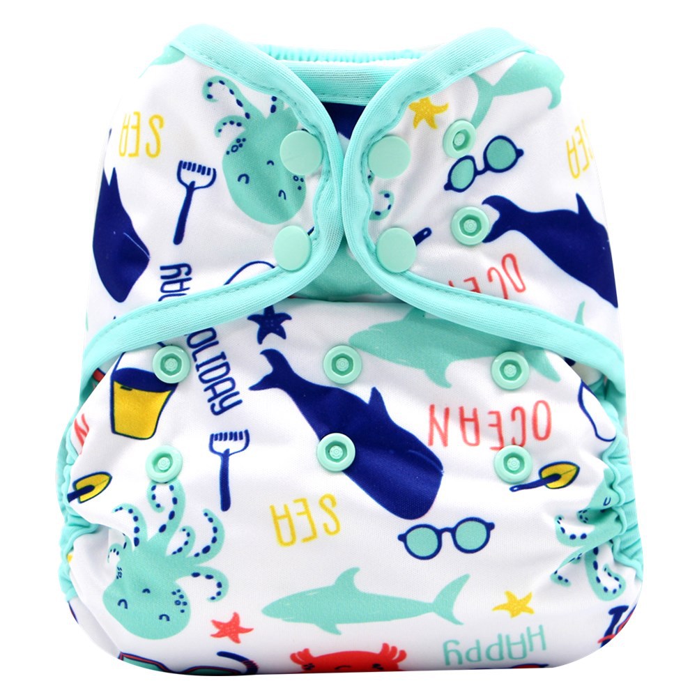 Baby Breathable Waterproof Diaper Washable And Adjustable