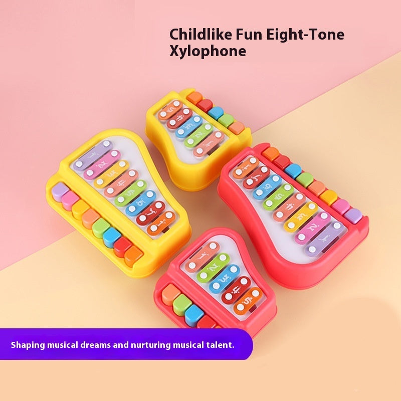 Children's Puzzle Eight-tone Toy Piano Percussion Instrument