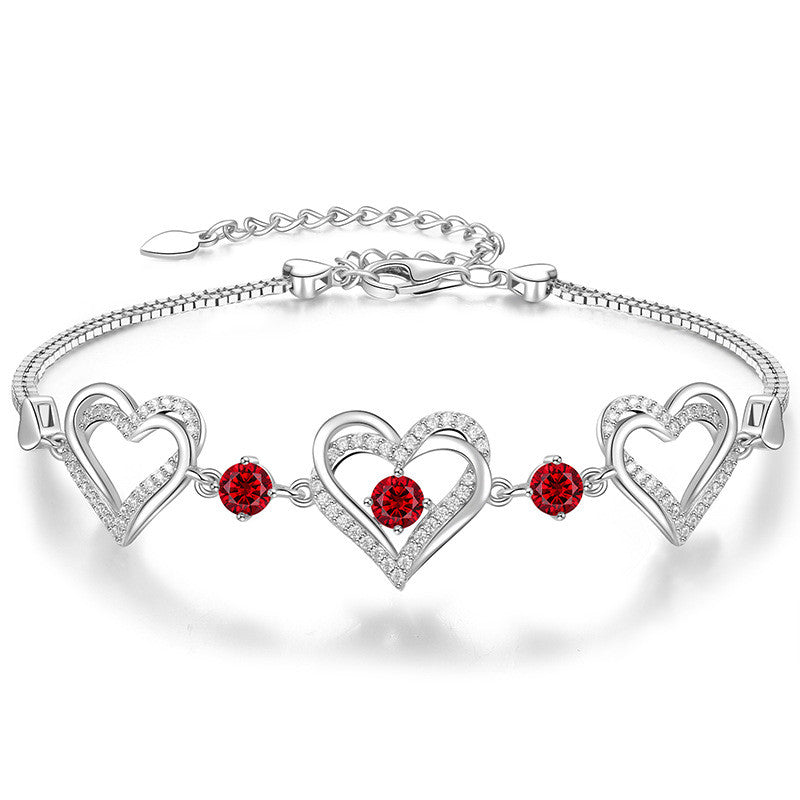 Twelve Birthday Crystal Bracelet Fashion Personality Hand Jewelry
