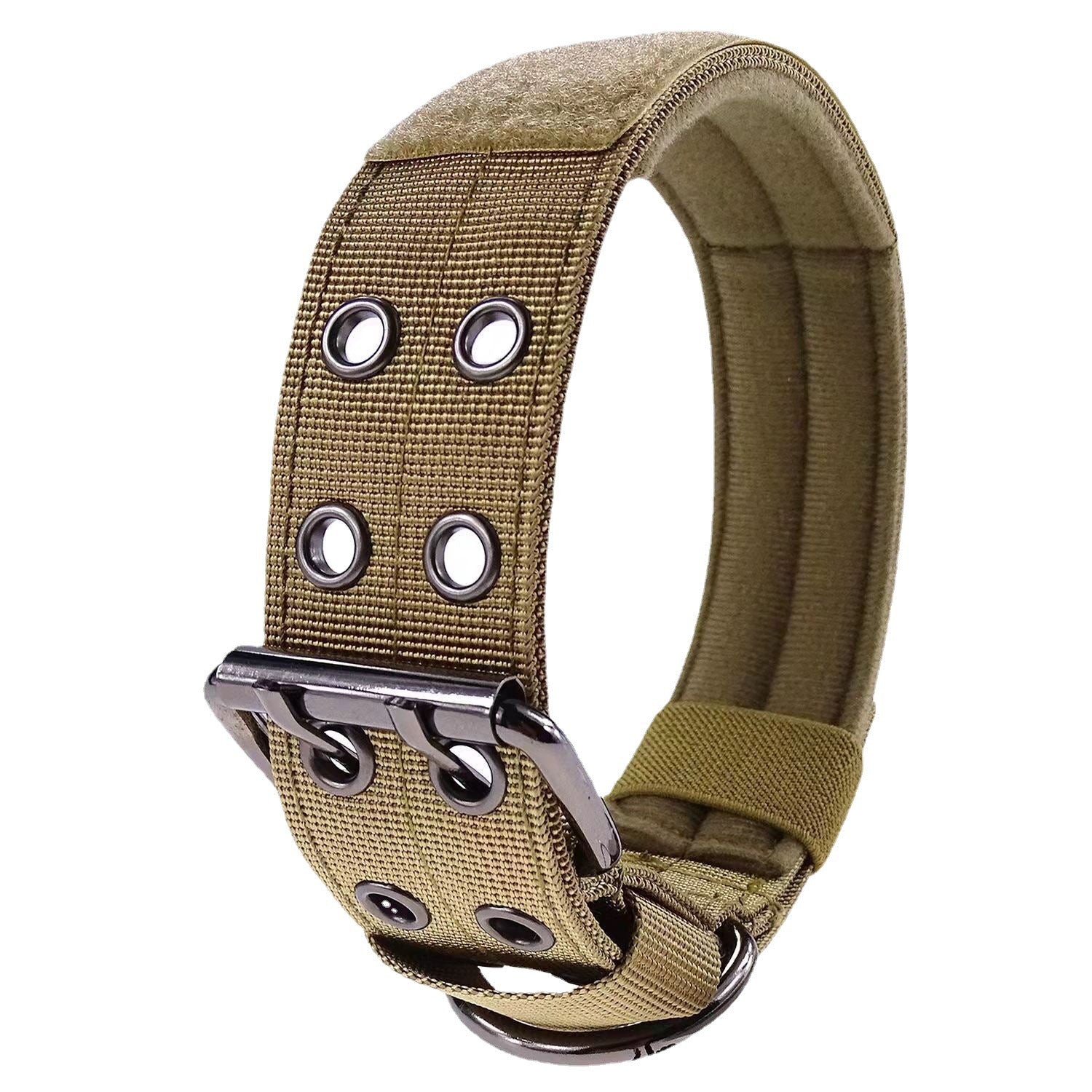 Collier en Nylon Tactique pour Chien de Taille Moyenne à Grande