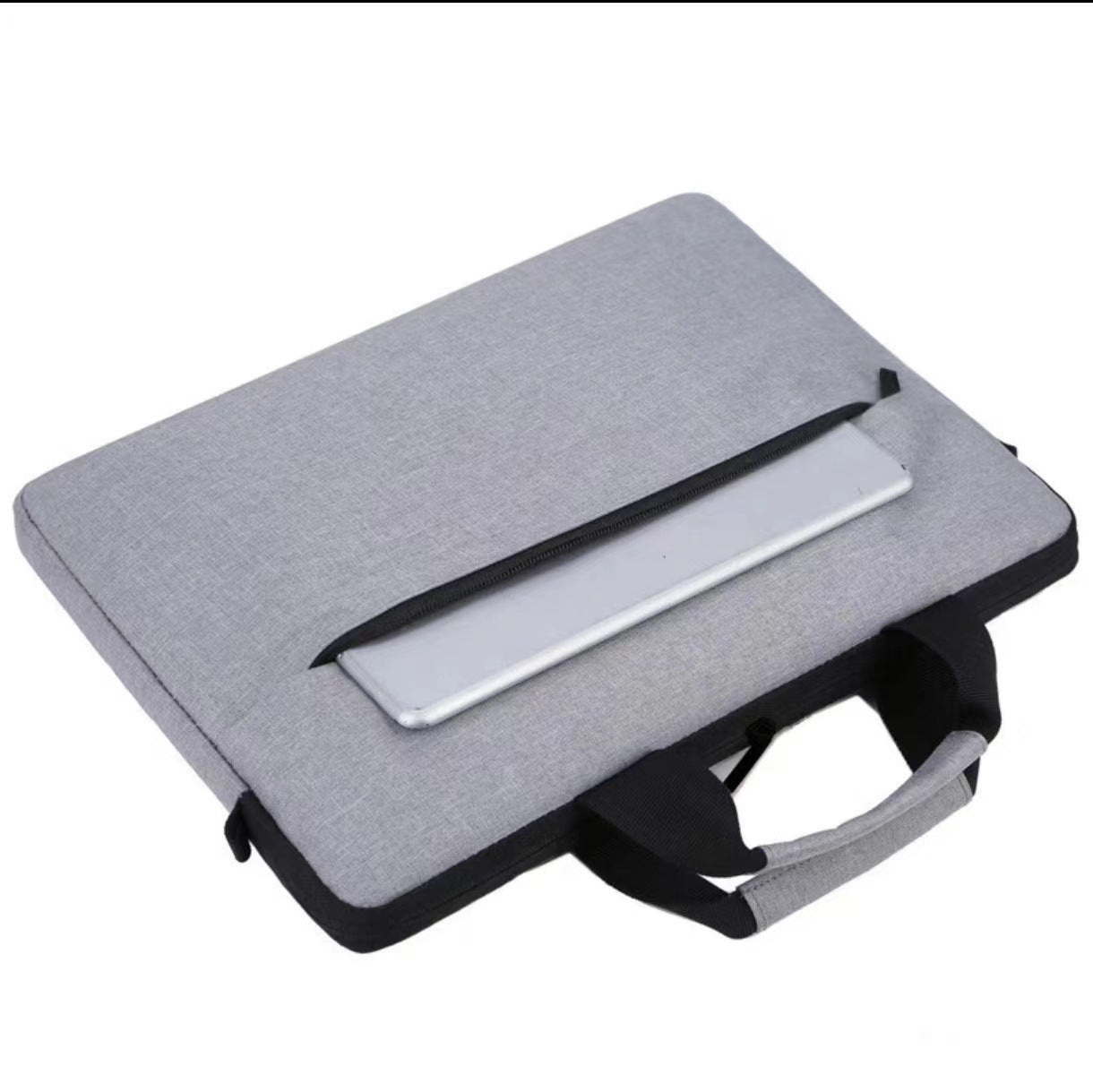 Sacoche pour ordinateur portable légère pour homme avec doublure intérieure