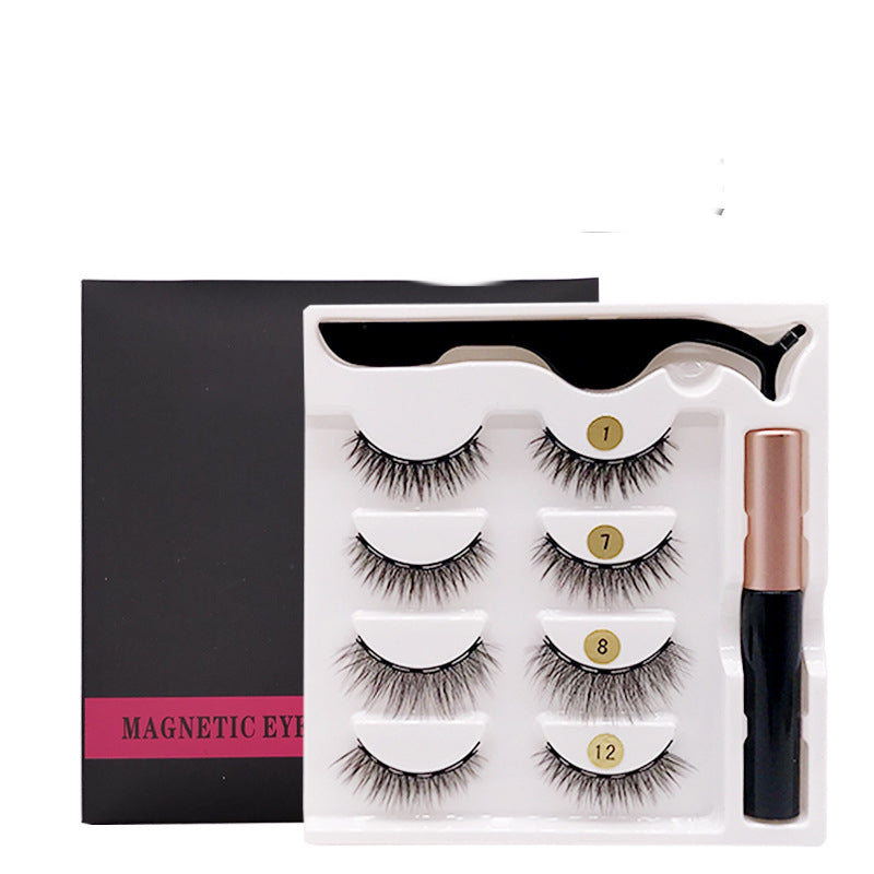 Faux cils magnétiques aimant naturel