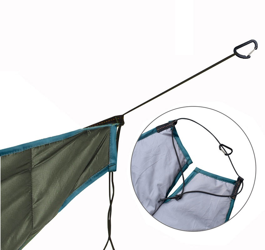 Hamac de camping imperméable, portable, pliable, pour les loisirs en extérieur