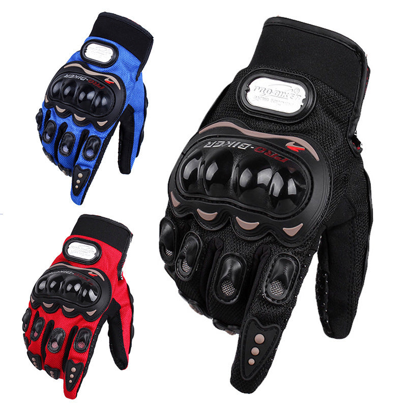 Locomotive Anti Drop Half Finger Gloves Knight Equipment