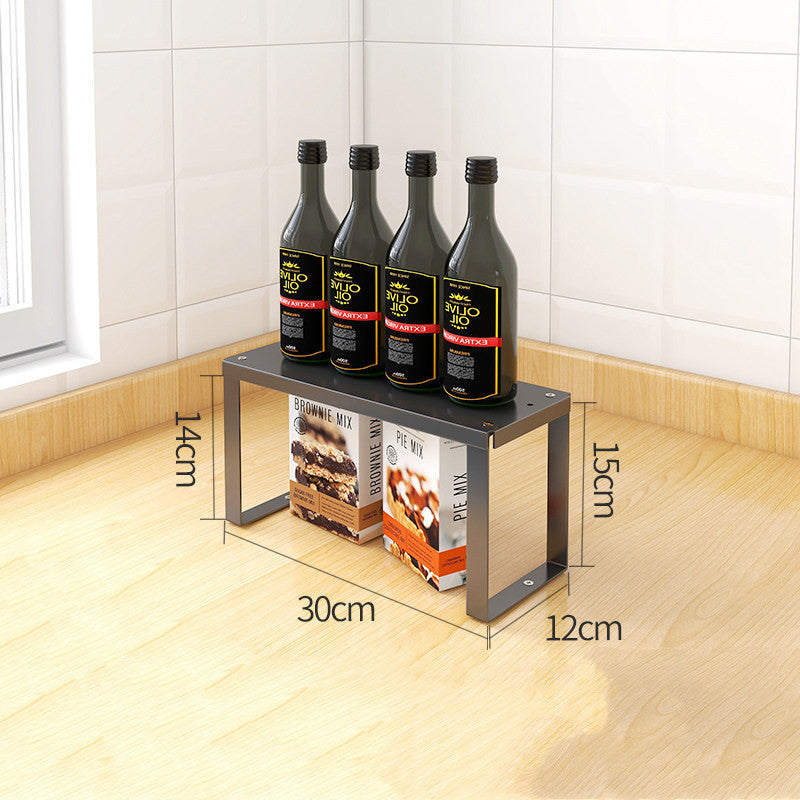 Kitchen Shelf Countertop Spice Rack Multifunctional