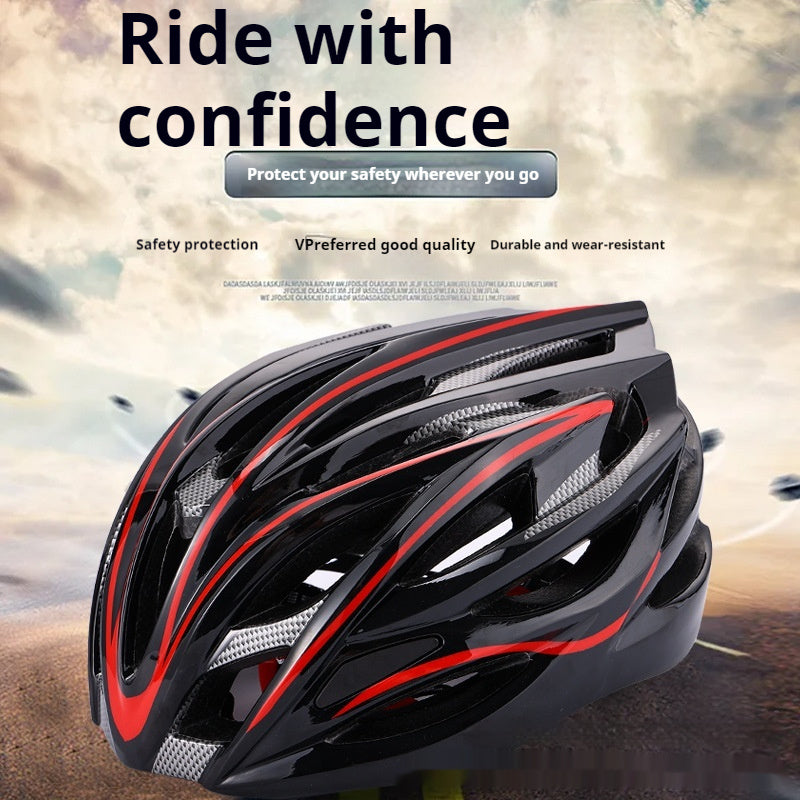 Cycling Helmet Bicycle Integrated Molding Unisex Mountain Bike Safety Hat