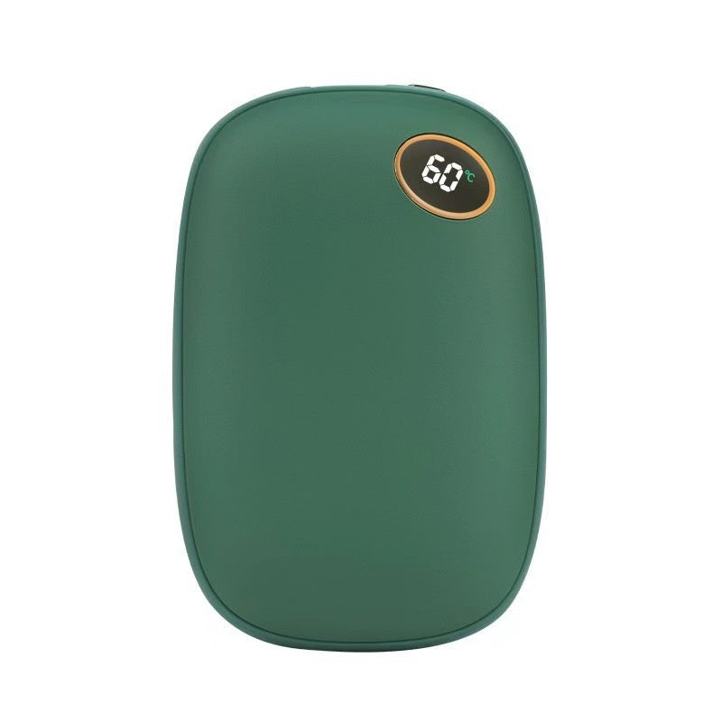 Chauffe-mains USB mini à grande capacité, chauffe rapidement, recharge deux-en-un