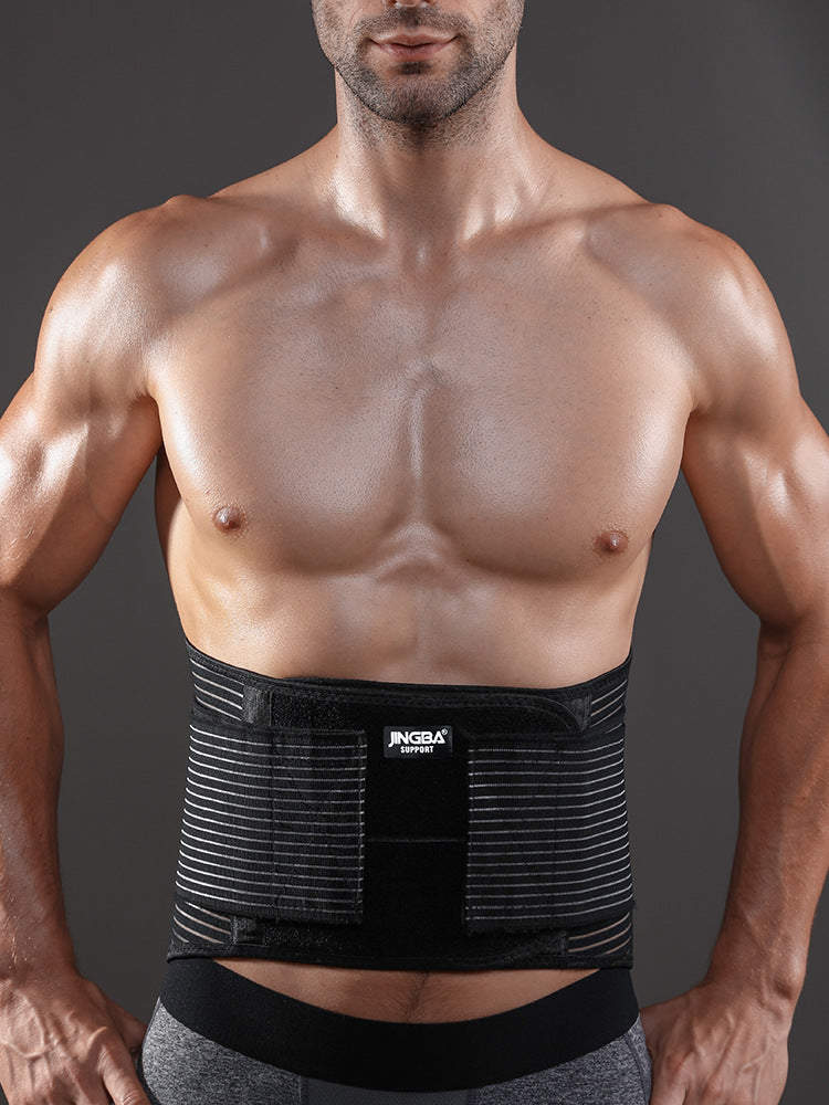 Ceinture de soutien fixe pressurisée respirante, équipement de protection pour sports de plein air, haltérophilie, fitness, course à pied