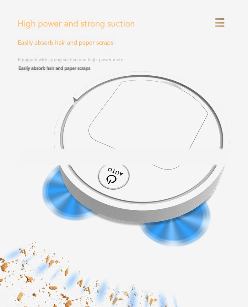 Robot balayeur intelligent entièrement automatique Lazy Home