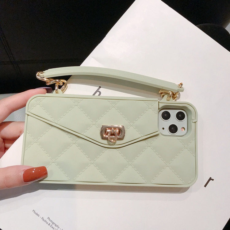 Silicone Card Wallet Handbag Mobile Phone Case