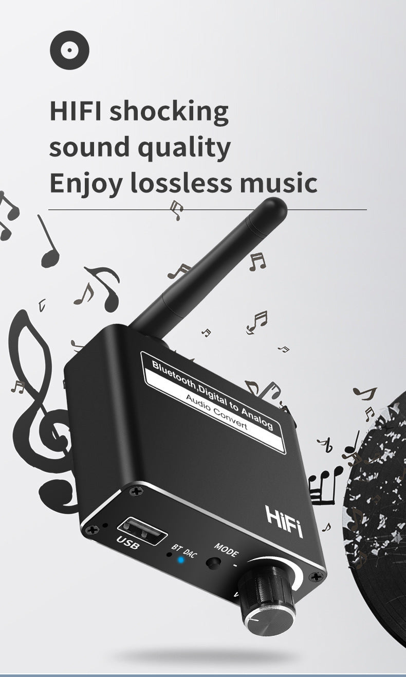 Digital To Analog 3.5MM Audio Converter