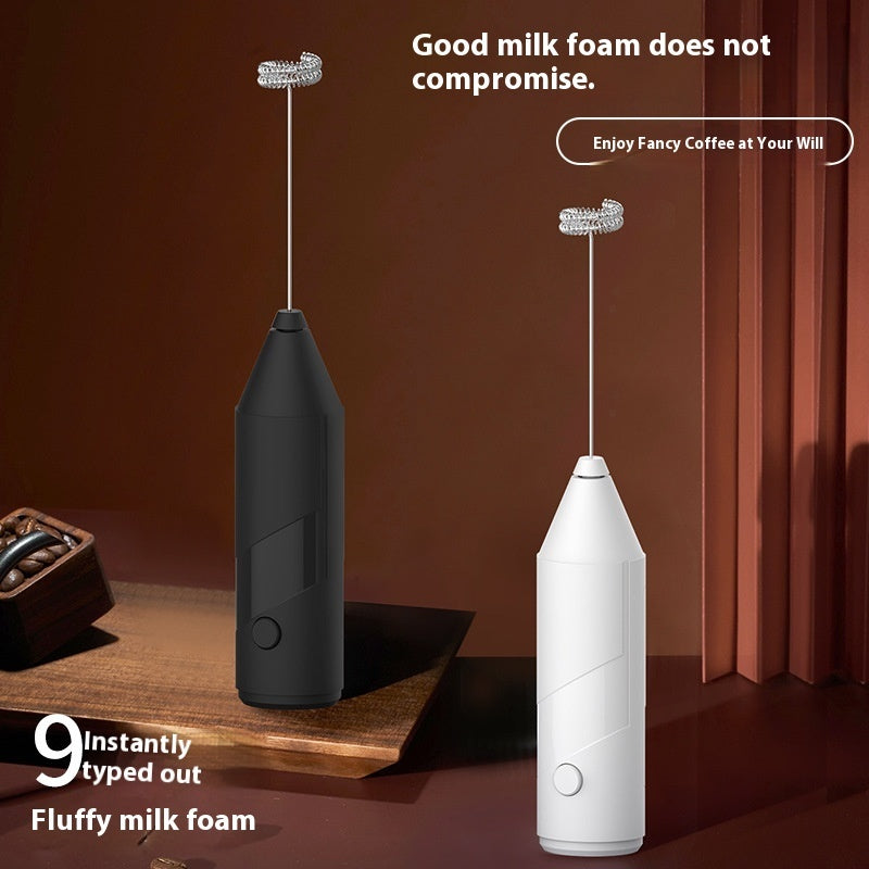 Mini fouet à lait électrique portable pour café et pâtisserie à la maison