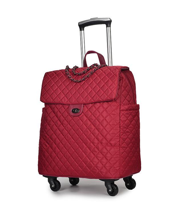 Sac de voyage étanche grande capacité avec roulettes universelles
