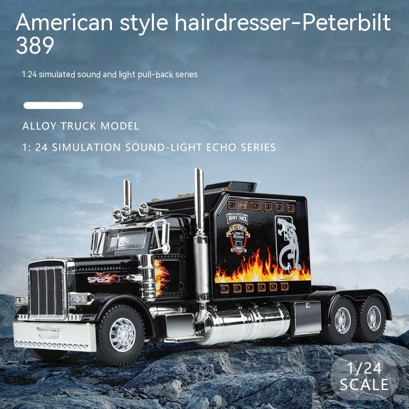 Trailer Head Alloy Car Model Toy