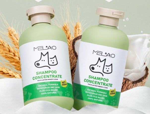 Shampooing Doux Bain d'Avoine pour Animaux de Compagnie
