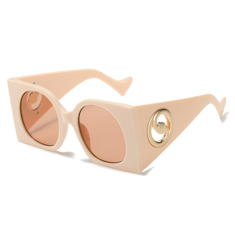 European And American Large Frame Women's Sunglasses