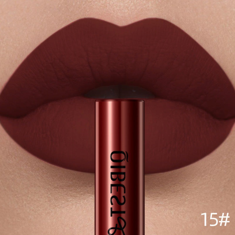 Rouge à lèvres liquide mat 24 couleurs