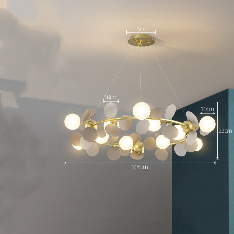 Lustre Nordique Moderne Minimaliste pour Salon et Chambre