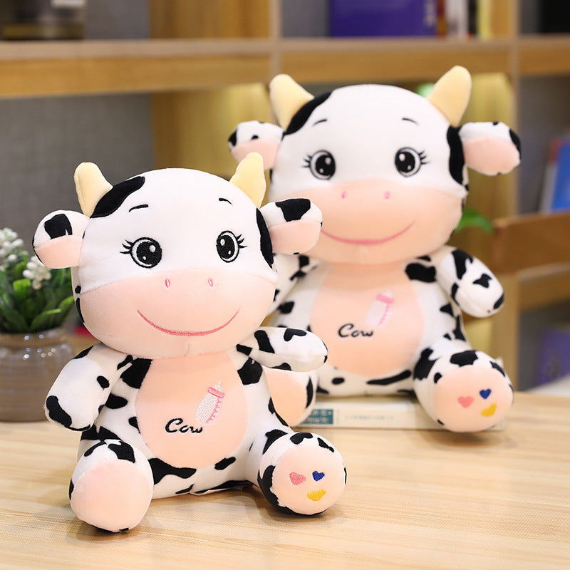 Bébé Vache Mignonne Poupée Peluche