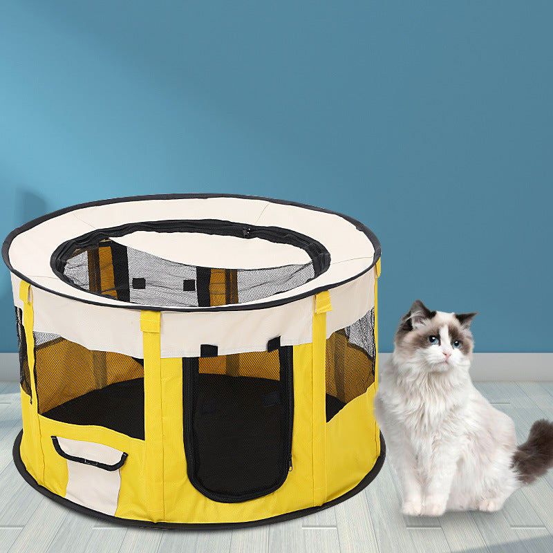 Tente pliable fermée pour chiens et chats