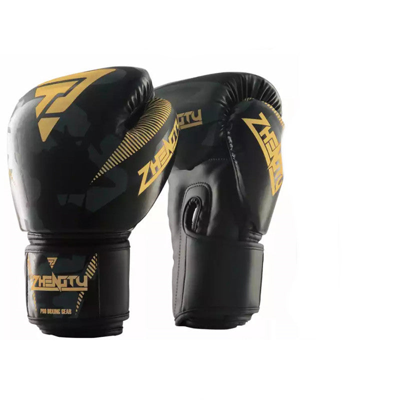 Creative Minimalist Printed Boxing Gloves