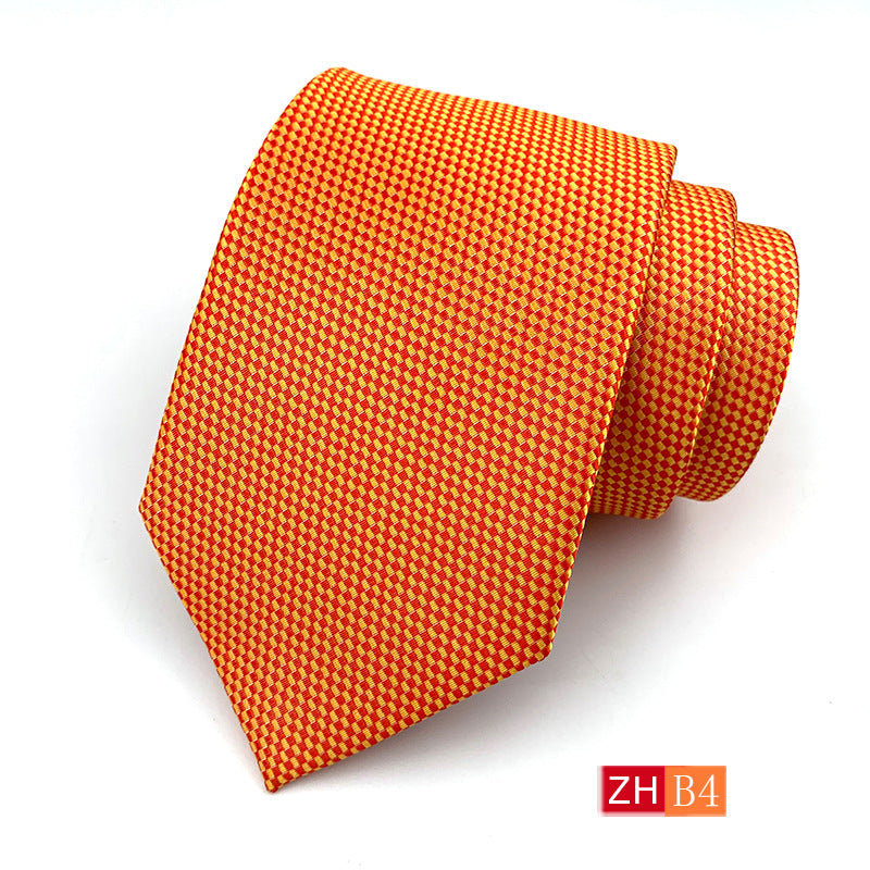 Cravate combinée homme en polyester et soie