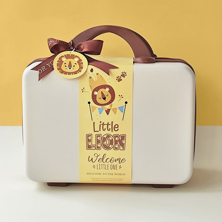 Coffret cadeau bébé Pull tricoté Petit Lion