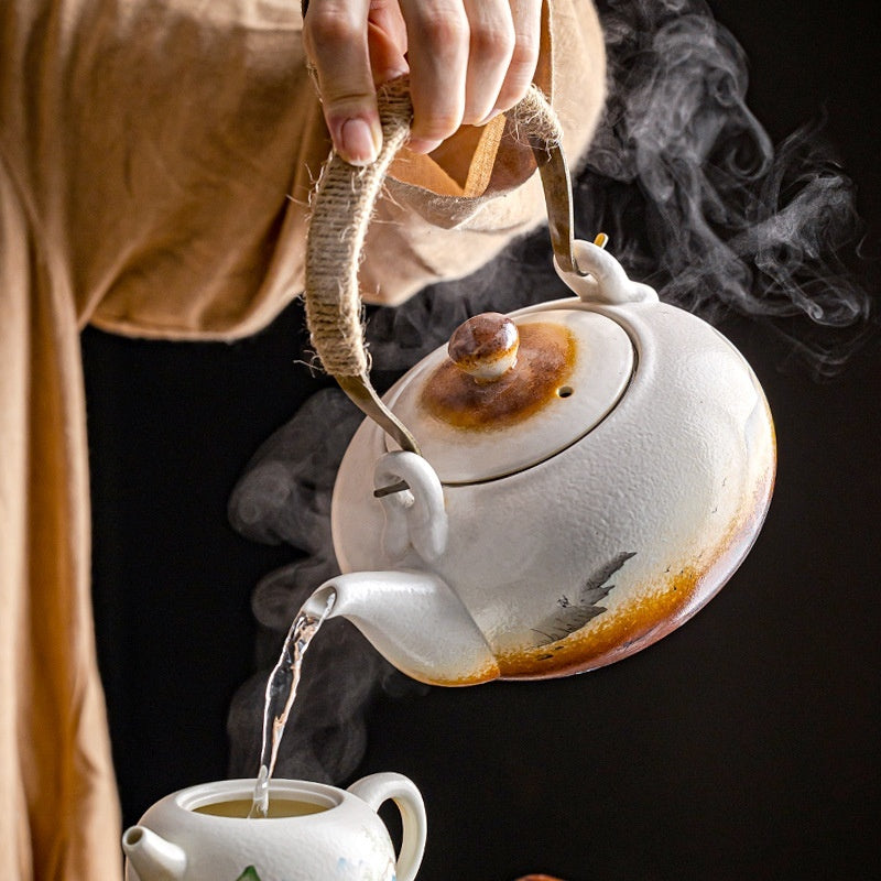 Creative Household Ceramic Large Teapot Tea Set