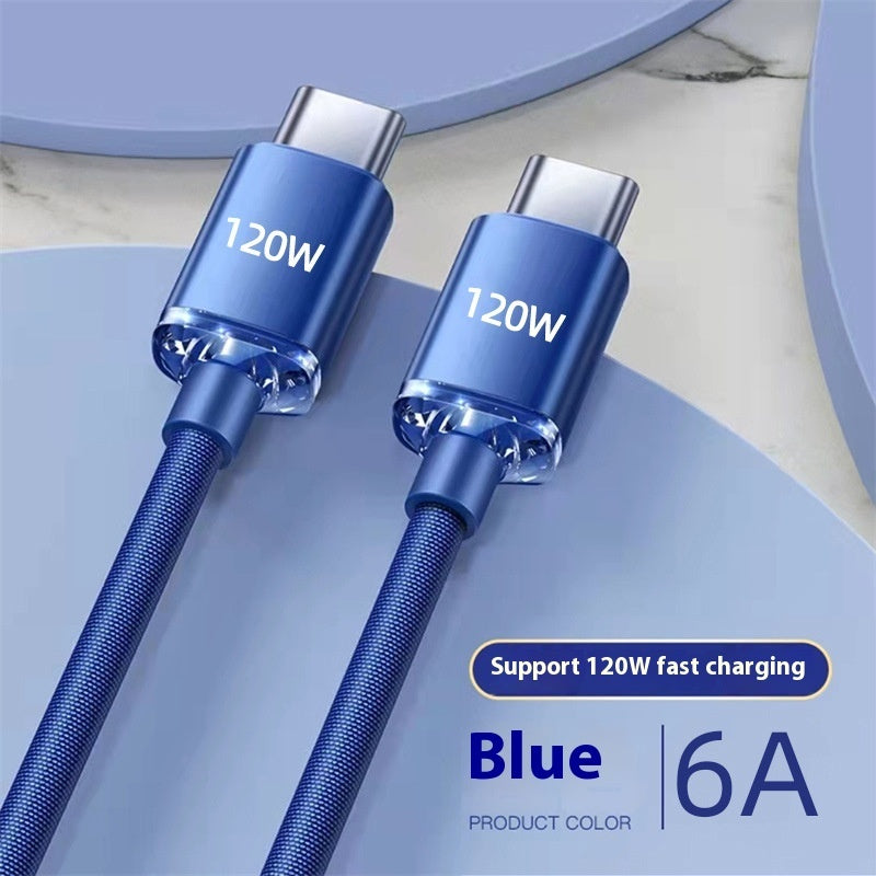 Câble de charge universel double Type-C pour téléphone portable PD
