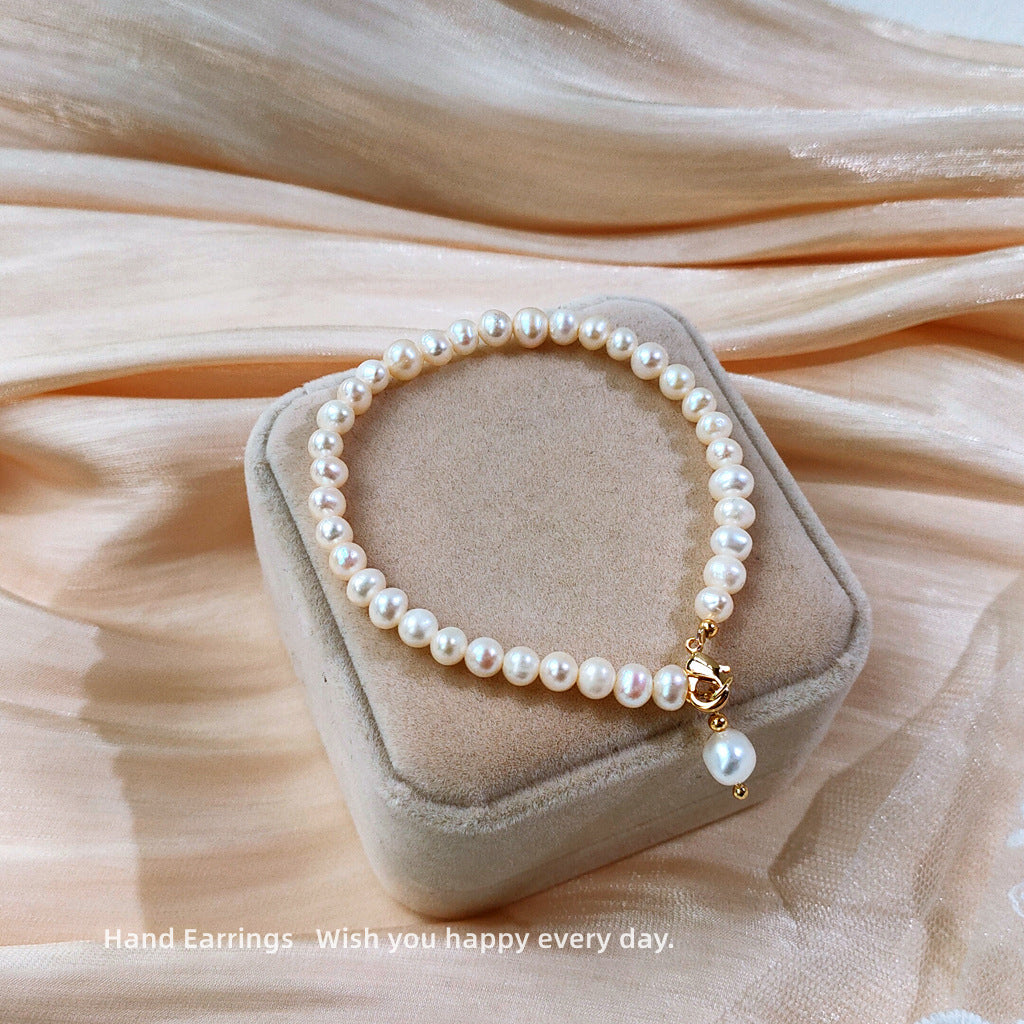 Vintage Mori Style Natural Freshwater Pearl Bracelet