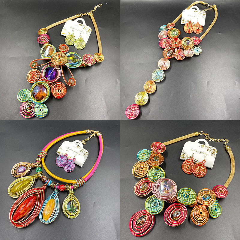 African Necklaces Are Traditionally Worn By Tribal Peoples