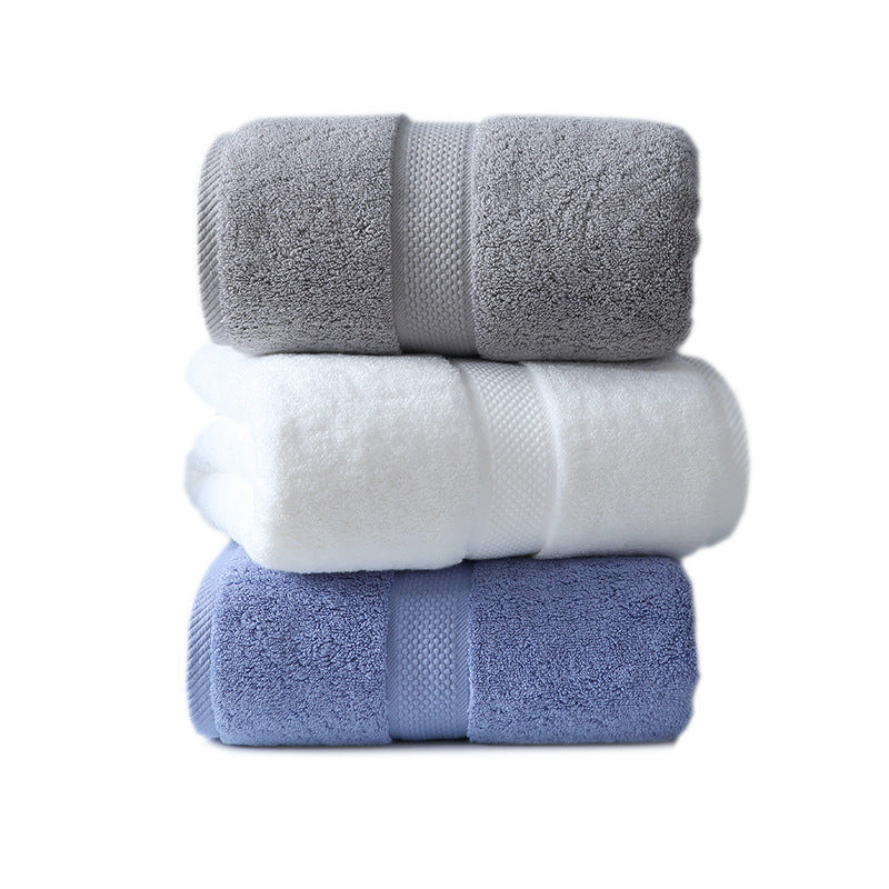 Serviette de bain en coton longues fibres épais grande taille de classe A