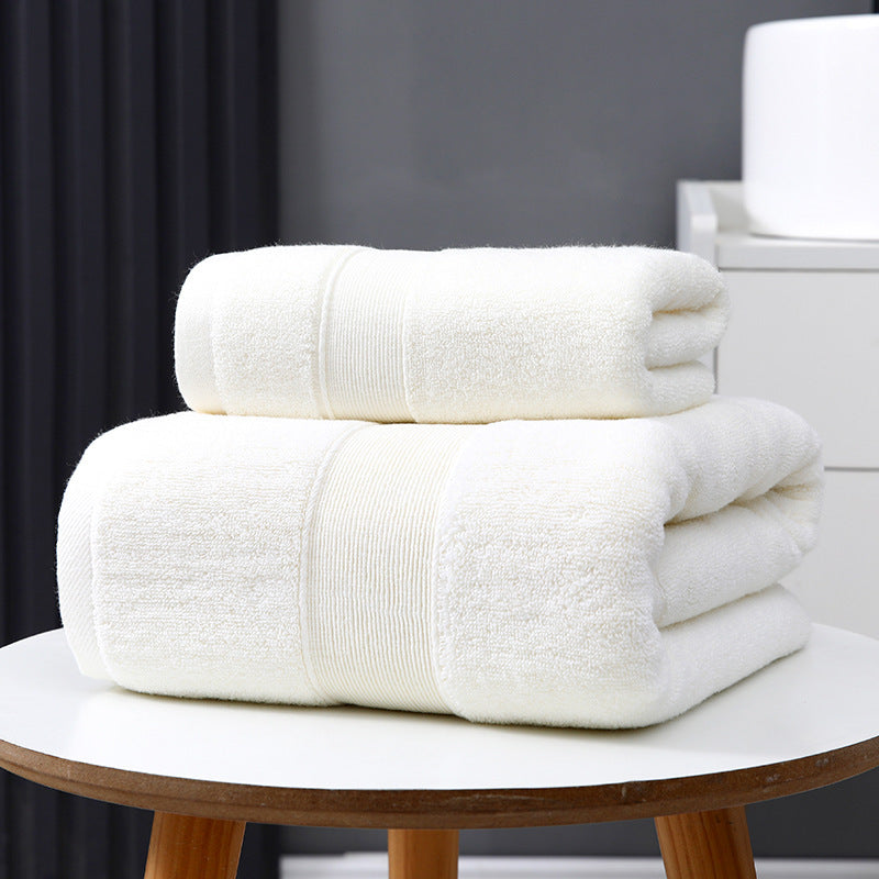 Serviette de bain épaisse en pur coton à séchage rapide et absorbante