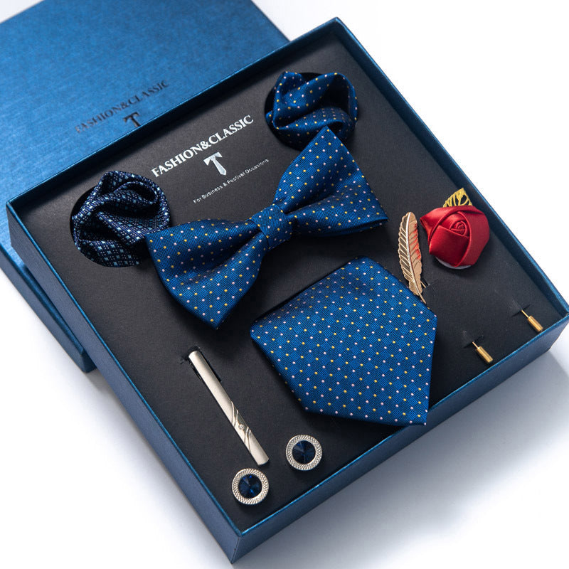Ensemble cravate et costume formel 8 pièces pour homme