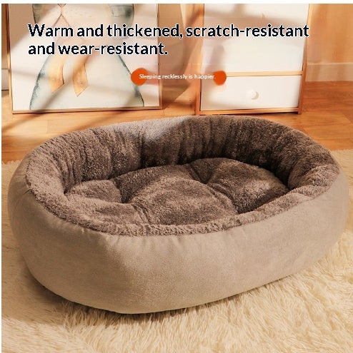 Winter Warm Dog And Cat Nest Winter Sleep Removable And Washable