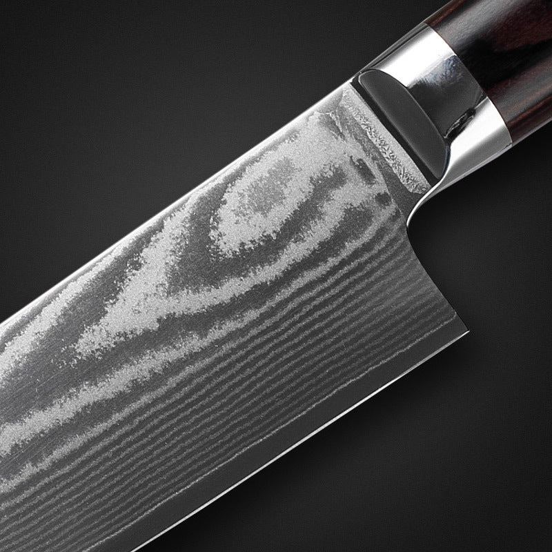 Damascus Pattern Steel Chef's Knife