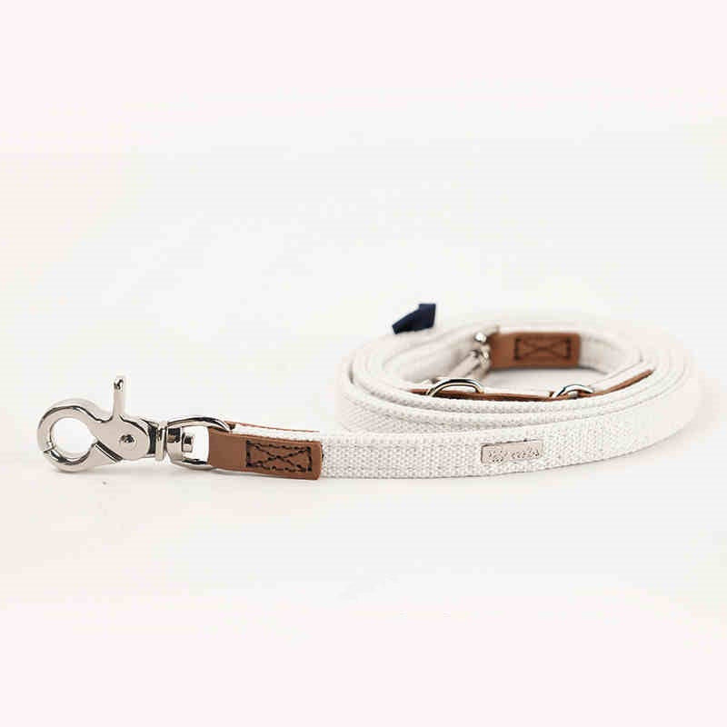 Collier d'animal domestique avec corde à nœud mignon