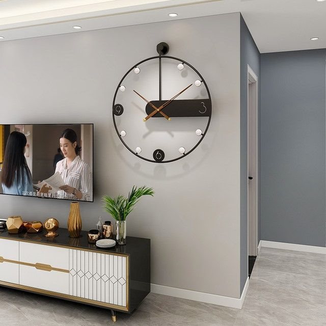 Modern Minimalistic Living Room Home Wall Clock