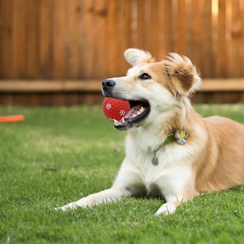 Jouets pour chiens Balles interactives pour chiots et chats, jouets à mâcher pour animaux de compagnie, jouets indestructibles pour le nettoyage des dents, balles flottantes pour piscine pour chiens de petite et moyenne taille