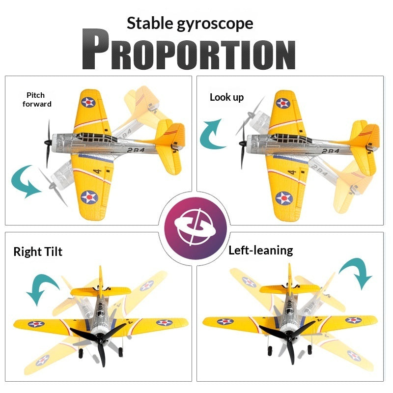 Electric Remote-controlled Foam Airplane Toy