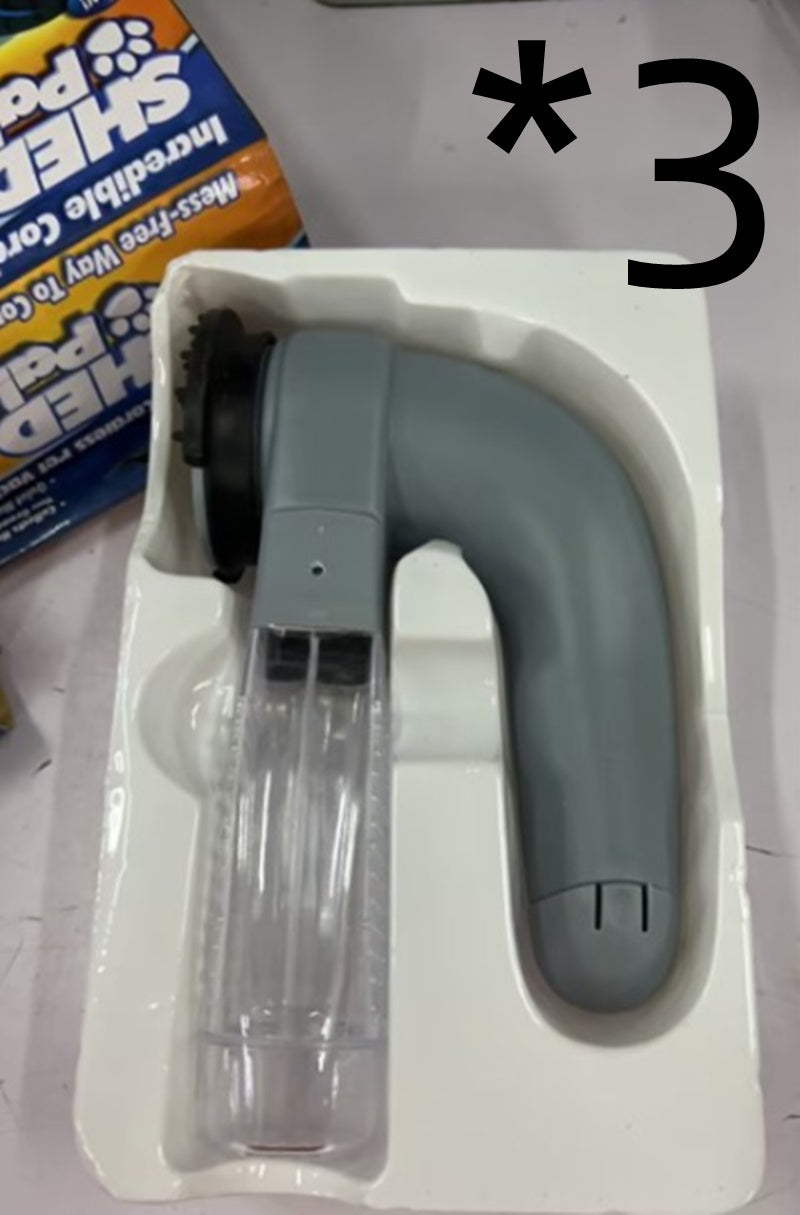 Aspirateur électrique portatif massant pour poils d'animaux