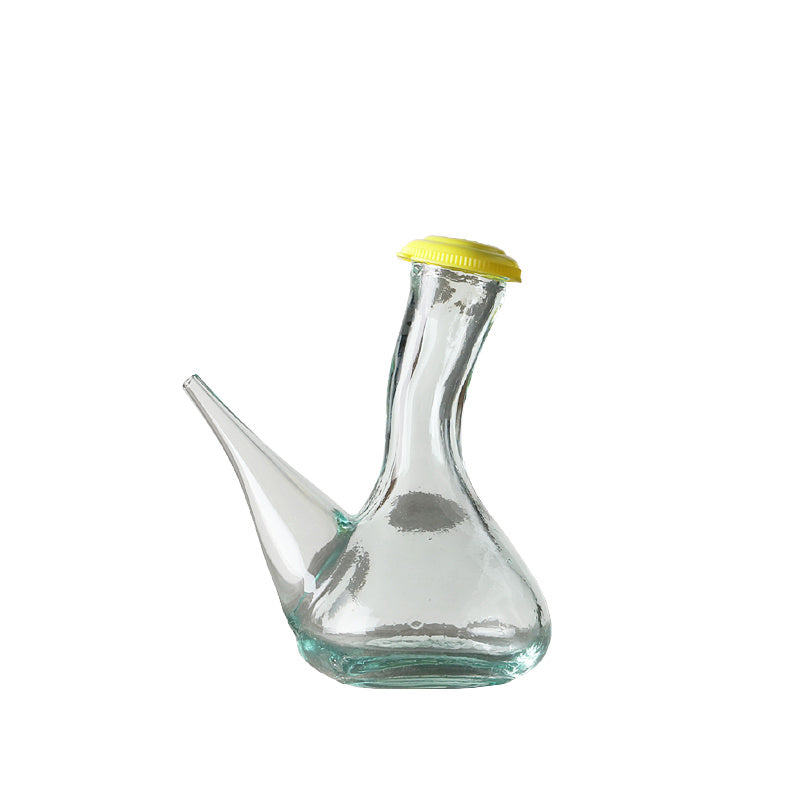 Pot d'assaisonnement et d'huile de cuisine en verre de protection environnementale moderne