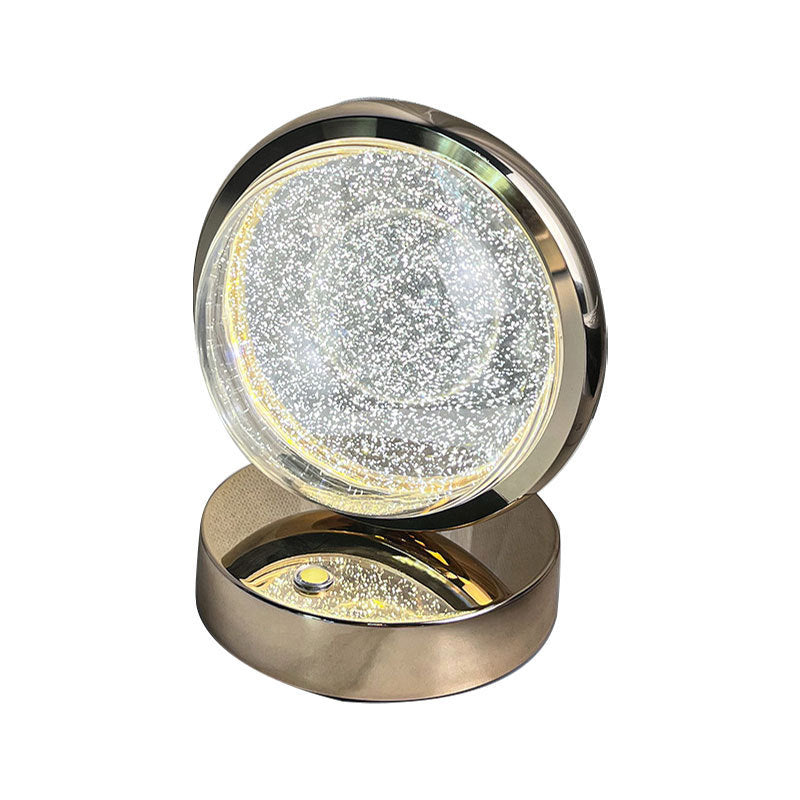 Lampe de chevet créative à intensité réglable par toucher, avec chargement USB